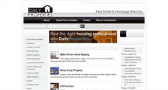 Desktop Screenshot of dailyproperties.net